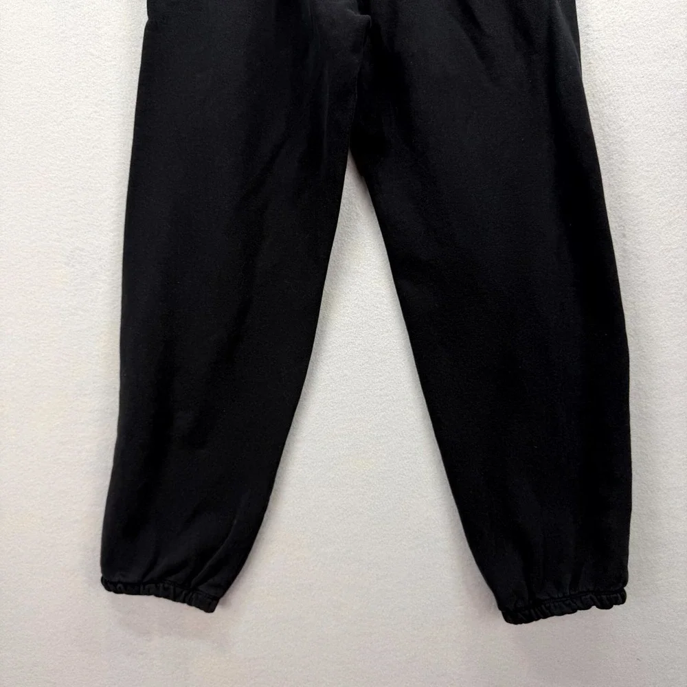 Athleta Jogger Pants Girls 2XL/16 28x27 Black Tapered Elastic Waist‎ Sweatpants